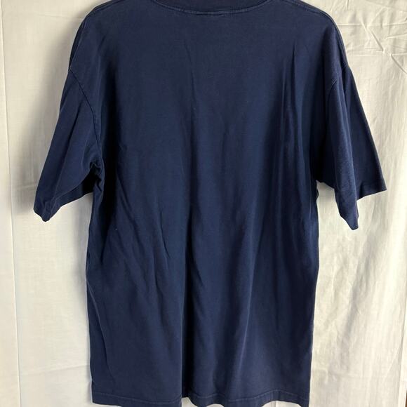 Vintage 90s Single Stitch Robert Allen Williamsburg Covered Bridge T-Shirt XL - Picture 2 of 6